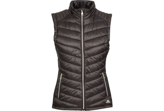 Trespass Womens Elanora Insulated Gilet (Black)