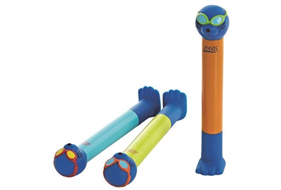 Zoggs Dive Sticks Pool Toys, Confidence Building Diving Stic