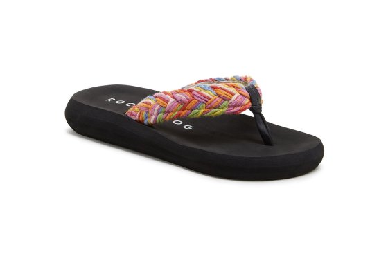 Rocket Dog Womens Sunset Cord Braided Cord Flip Flop Sandals