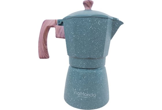 Via Mondo 6 Cup Percolator (Marble Green)