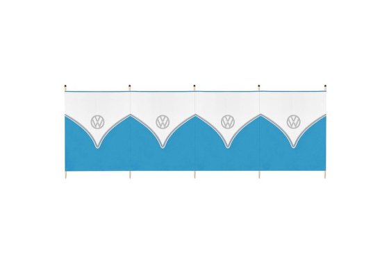 VW Campervan 5 Pole Windbreak (Blue)