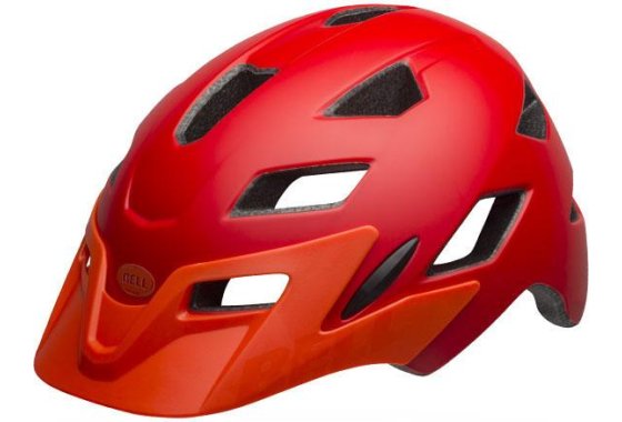 Bell Sidetrack Child Helmet 2019 Matte Red/Orange Unisize 47