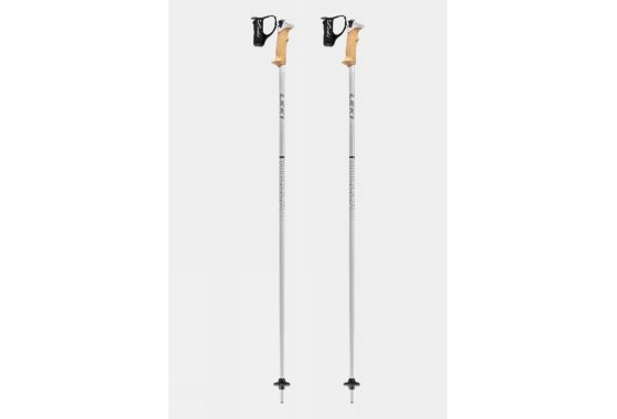 Leki  Womens Stella S Ski Poles (Pair) - White