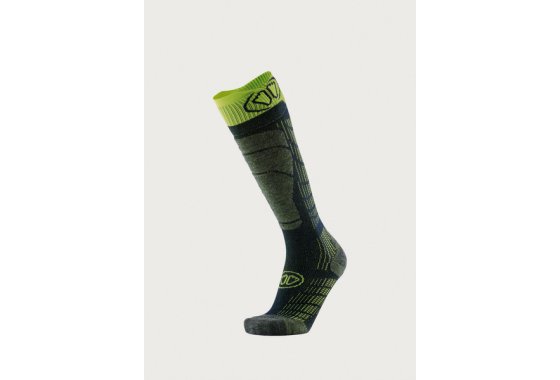 Sidas Ski Comfort Socks - Black/Yellow - M