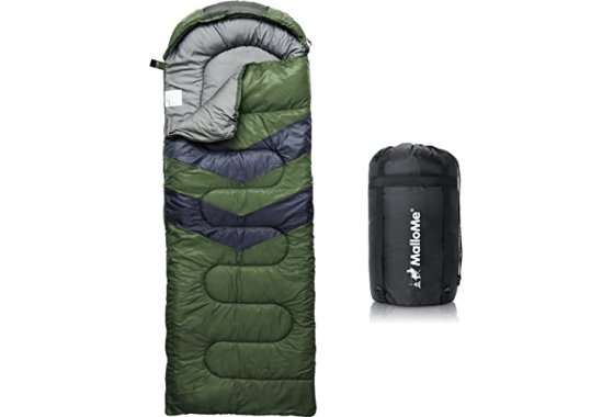 MalloMe Sleeping Bags for Adults & Kids Sleeping Bag 3-4 Sea