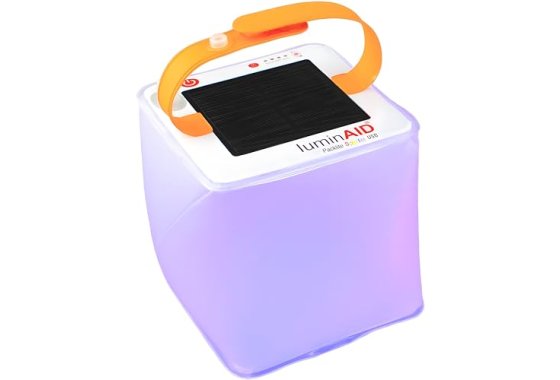 LuminAID Packlite Spectra 7 colour modes