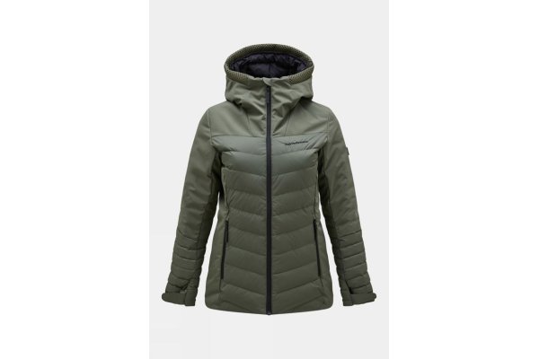 Peak Performance  Womens Blackfire Ski Jacket - Dk Green