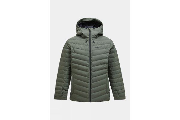 Peak Performance  Mens Frost Down Ski Jacket - Green