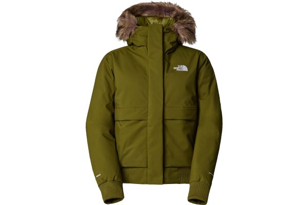 The North Face Women's Arctic Bomber Down Jacket - Forest Ol