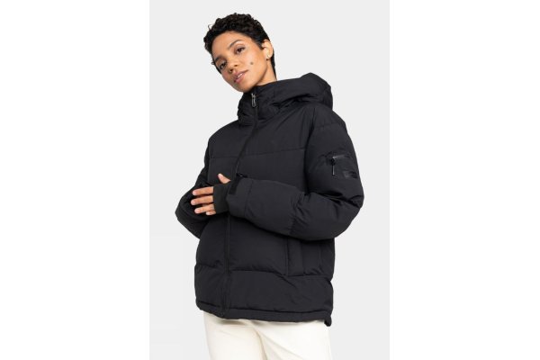 Roxy  Womens Alofted Puffy Ski Jacket - Black