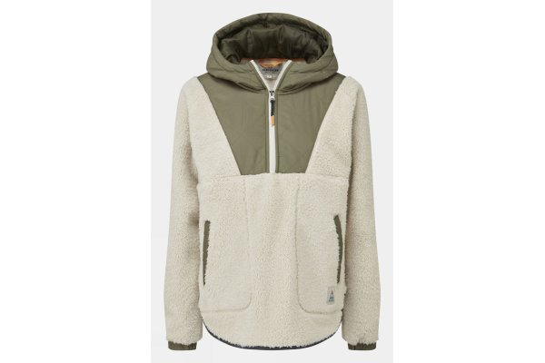 Passenger  Womens Beaumont Recycled Sherpa Hooded Fleece - E