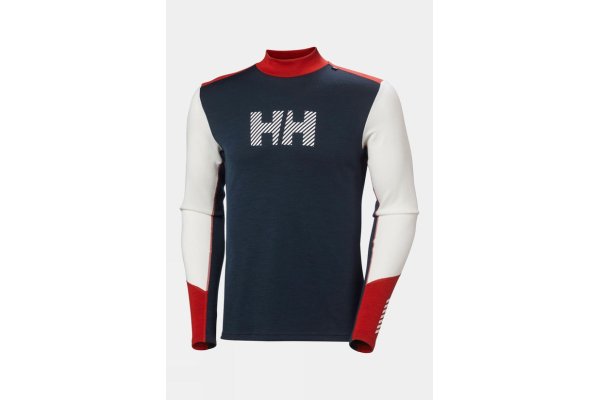 Helly Hansen  Mens Lifa Merino Midweight Baselayer - Off Whi