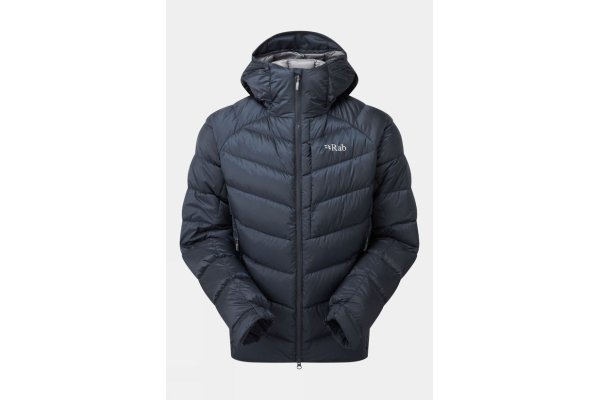 Rab  Mens Glaceon Pro Down Jacket - Mid Grey