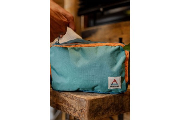 Passenger  Travel Recycled Wash Bag - Blue