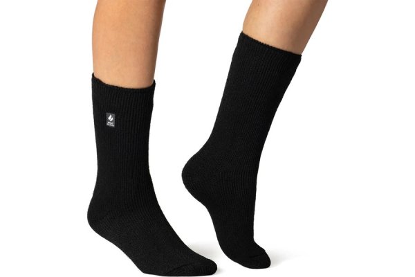 Heat Holders Womens Original Thermal Socks (Black)