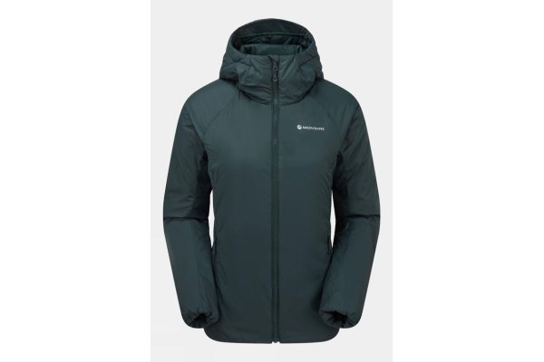 Montane  Womens Respond Hooded Jacket - Dk Green