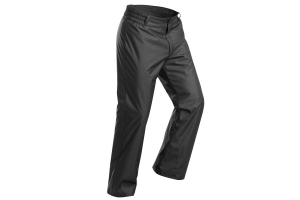 Decathlon Wedze Men's Ski Trousers 100 - Black