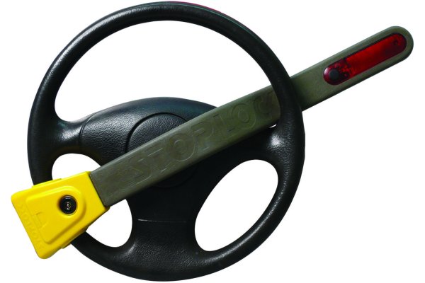 Stoplock Pulsar With Flashing Light Steering Wheel Lock