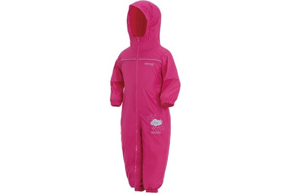 Regatta Kids Puddle IV Waterproof All In One Suit (Jem)