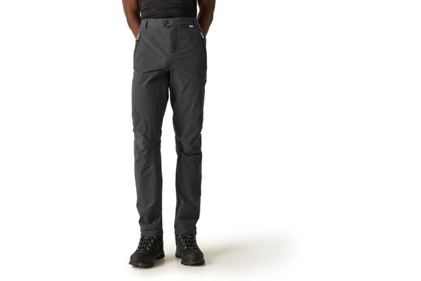 Regatta Mens Highton Active Stretch Trousers (Seal Grey)