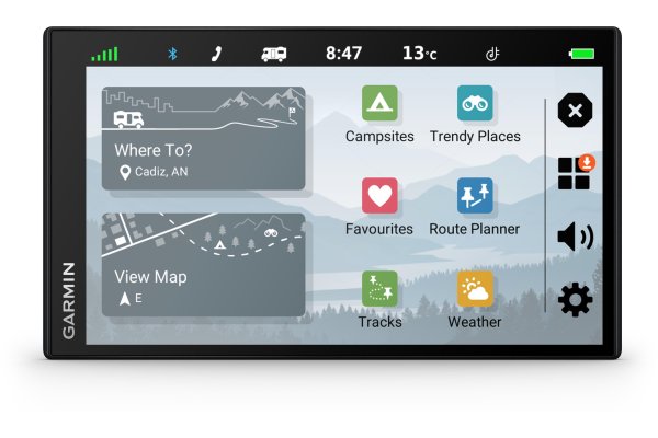 Garmin Camper 795 Sat Nav