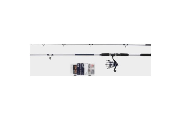 Shakespeare SALT Seabass Searcher Combo Set (9ft), Black