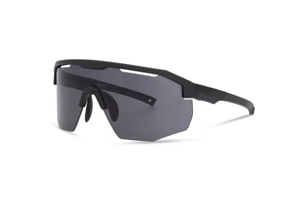 Madison Cipher Sunglasses Matte Black/Black Mirror