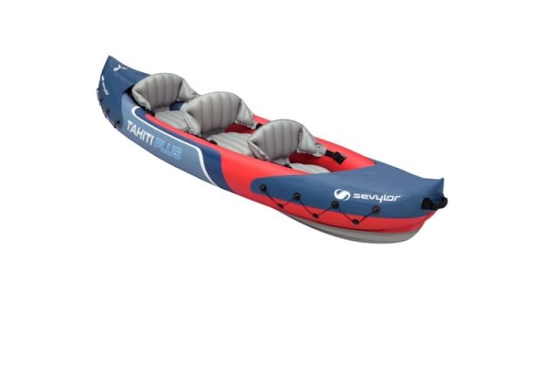 Sevylor Tahiti Plus Kayak, Inflatable Canoe for 2/3 persons,