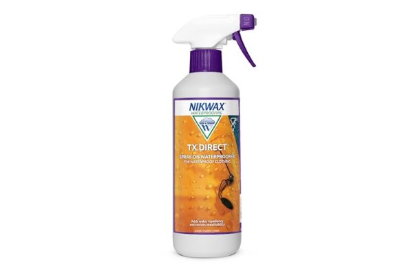 Nikwax TX. DIRECT Spray-On Waterproofer 500ml, Powerful Spra