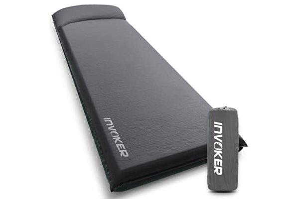 TATUNER Self Inflating Memory Foam Camping Sleeping Mat - Pa