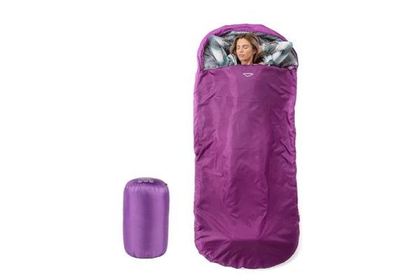 Highlander XL Sleeping Bag - Extra Wide Sleeping Bags for Ad