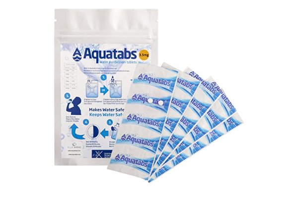 Aquatabs Water Purification Tablets 3.5 MG x 50, Water Filte