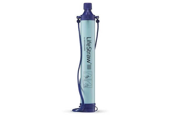 LifeStraw Personal Water Filter, Blue, 1pc