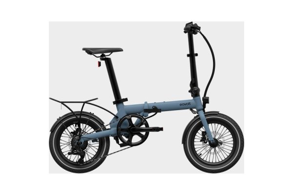 Morning 16 Origins Electric Folding Bike - Blue, Blue