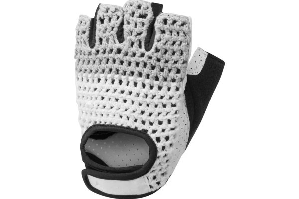 Altura Crochet Mitts White