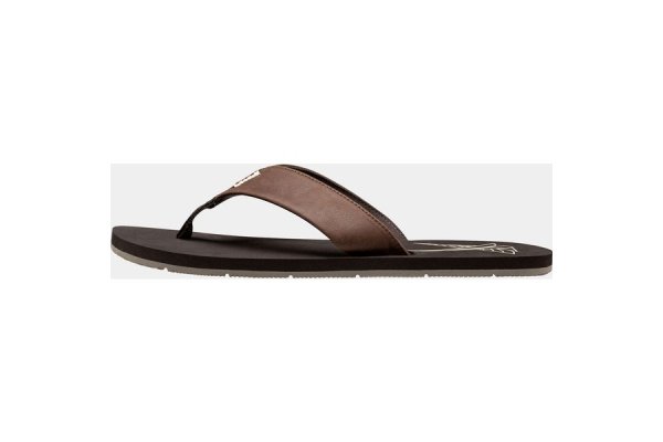 Helly Hansen Men's Seasand 2 Leather Sandals Brown 6.5