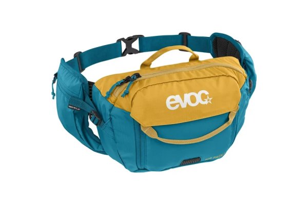 Evoc Hip Pack Hydration Pack 3L+1.5L Bladder Loam/Ocean