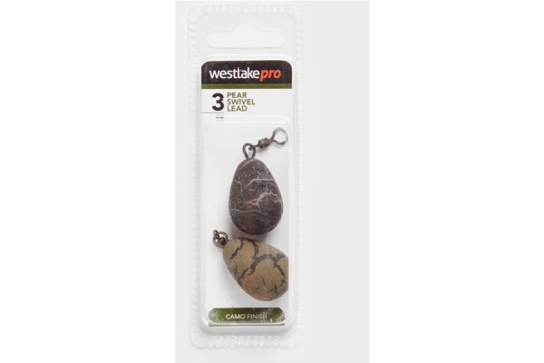 Pear Swivel Weight 3 Oz - Brown, Brown